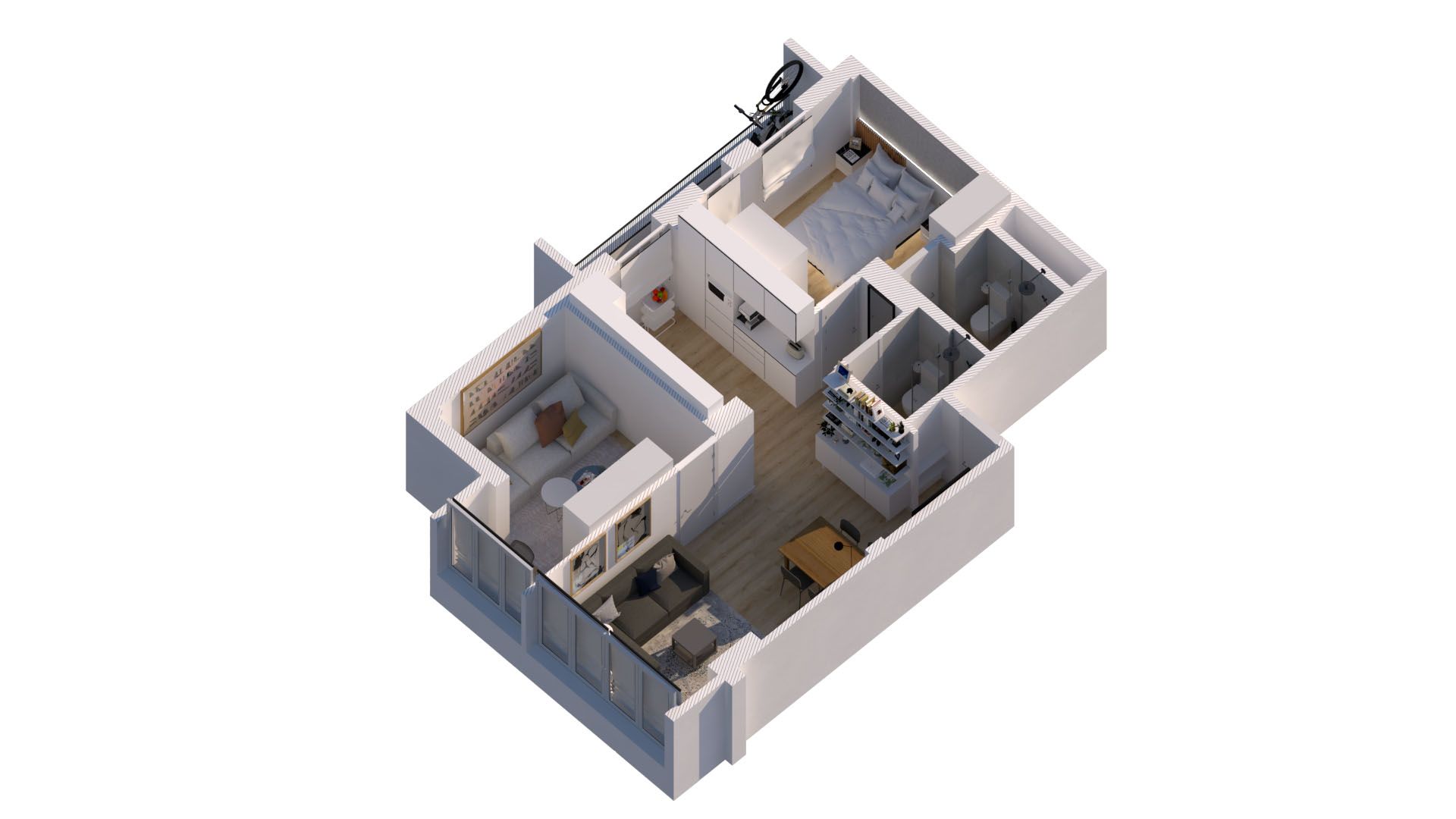 Experiencia 3D interactiva aplicada a arquitectura