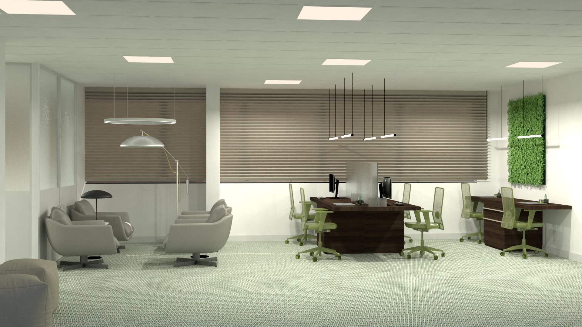 Espacio comercial con atmosfera cuidada